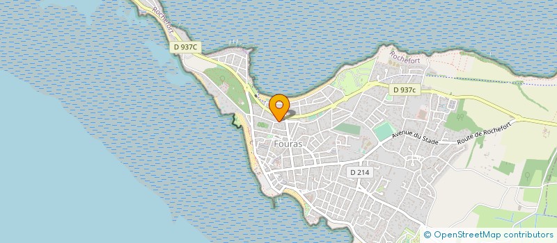 localisation de l'entreprise CIEL ET MARINE à FOURAS