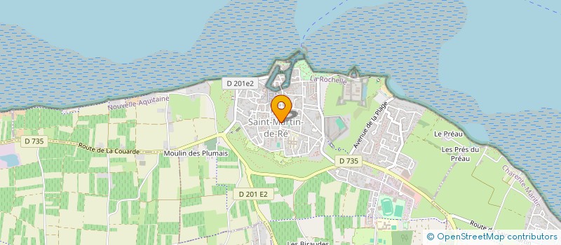 localisation de l'entreprise CIEL ET MER  SAINT-MARTIN-DE-RE