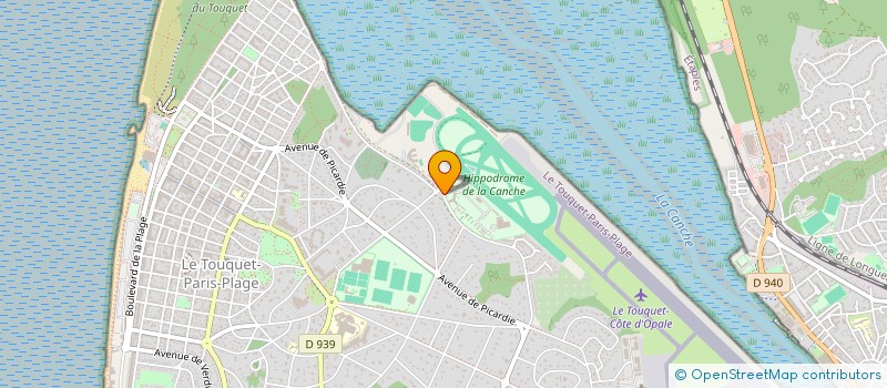 localisation de l'entreprise CIEL ET TERRE D'OPALE à LE TOUQUET-PARIS-PLAGE