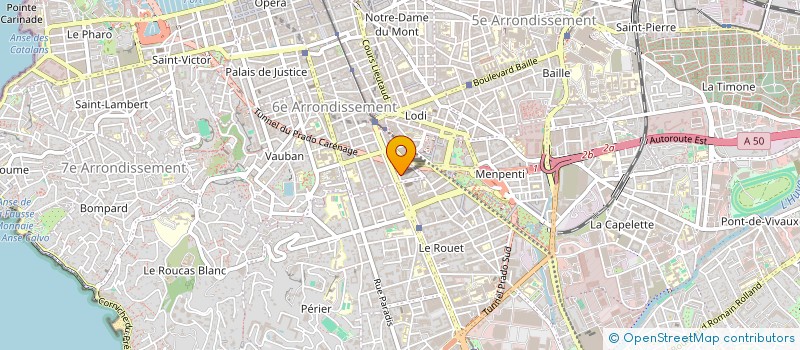 localisation de l'entreprise CIEL ETOILE  MARSEILLE