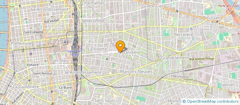 localisation de l'entreprise CIEL HOLDING  LYON