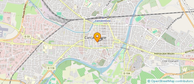 localisation de l'entreprise CIEL - IMMO à CARCASSONNE