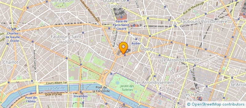 localisation de l'entreprise CIEL LEASING à PARIS