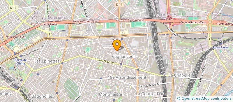 localisation de l'entreprise CIEL LINE  PARIS