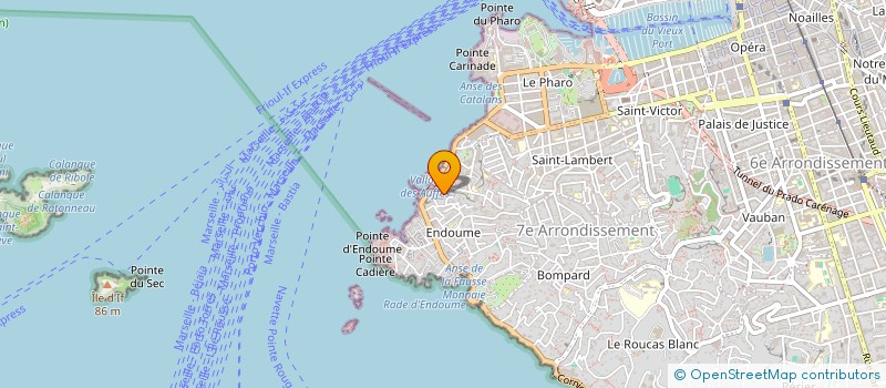 localisation de l'entreprise CIEL MARSEILLAIS  MARSEILLE