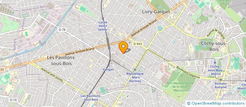 localisation de l'entreprise CIEL MODE  LIVRY-GARGAN