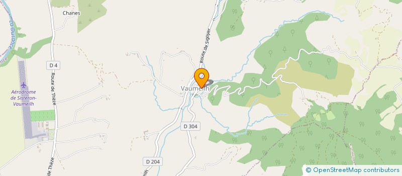 localisation de l'entreprise CIEL, MON MARCHE ! COLLECTIF DE LIEN  VAUMEILH