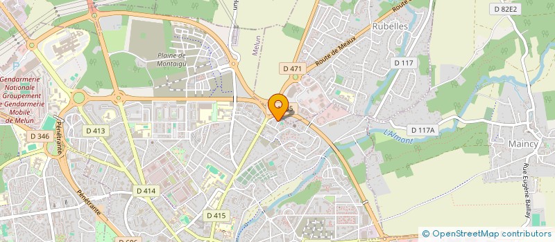 localisation de l'entreprise CIEL OUVERT à MELUN