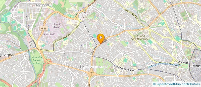 localisation de l'entreprise CIEL PLOMBERIE à MONTPELLIER