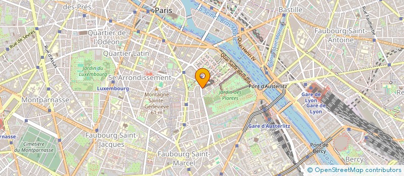localisation de l'entreprise CIEL POMPES FUNEBRES à PARIS