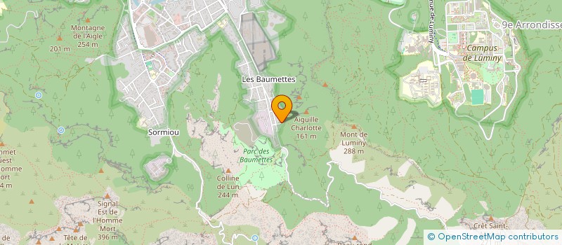 localisation de l'entreprise CIEL ROSE  MARSEILLE