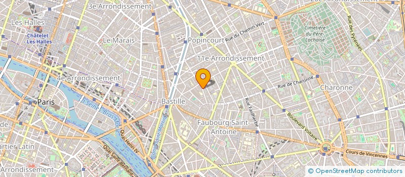 localisation de l'entreprise CIEL ROUGE CREATION  PARIS