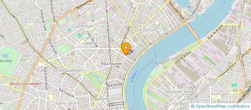 localisation de l'entreprise CIEL STUDIO  BORDEAUX