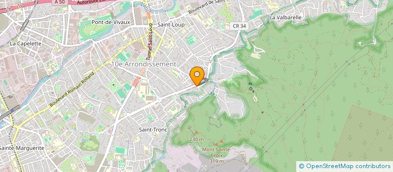 localisation de l'entreprise CIEL TREIZE à MARSEILLE