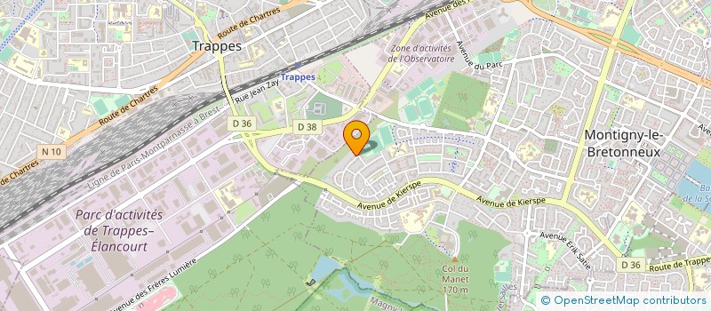 localisation de l'entreprise CIEL VALEUR FUTURE  MONTIGNY-LE-BRETONNEUX