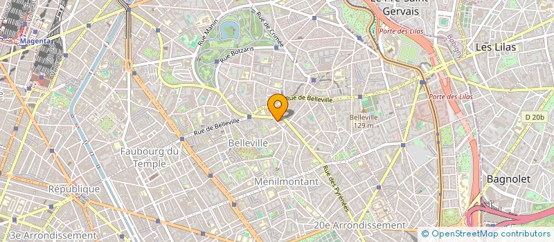 localisation de l'entreprise CIEL56  PARIS