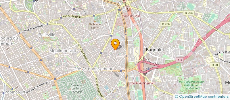 localisation de l'entreprise CIELEC  PARIS