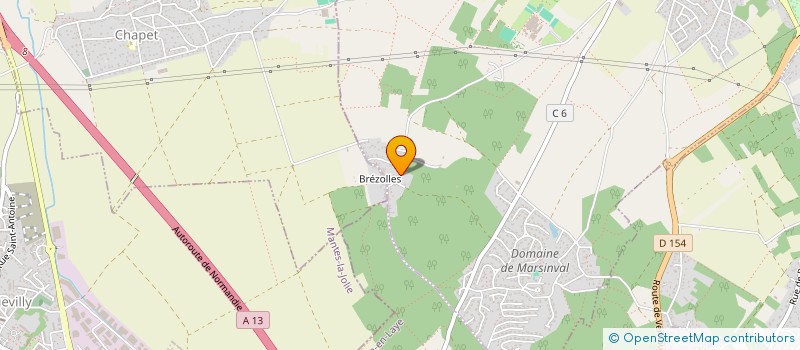 localisation de l'entreprise CIELELECT à VERNOUILLET