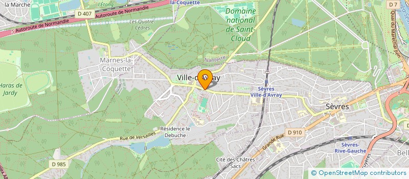 localisation de l'entreprise CIELENON  VILLE D AVRAY