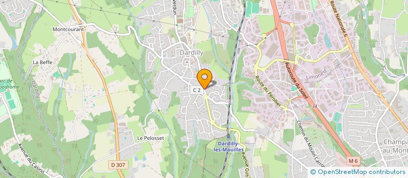 localisation de l'entreprise CIELETHER à DARDILLY