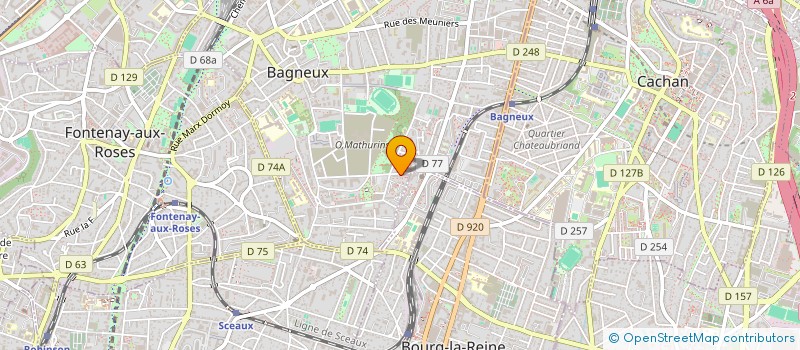 localisation de l'entreprise CIELMONSMARTPHONE à BAGNEUX
