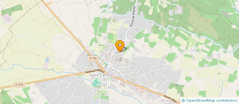 localisation de l'entreprise CIELS BROUILLES  SAINT-CANNAT