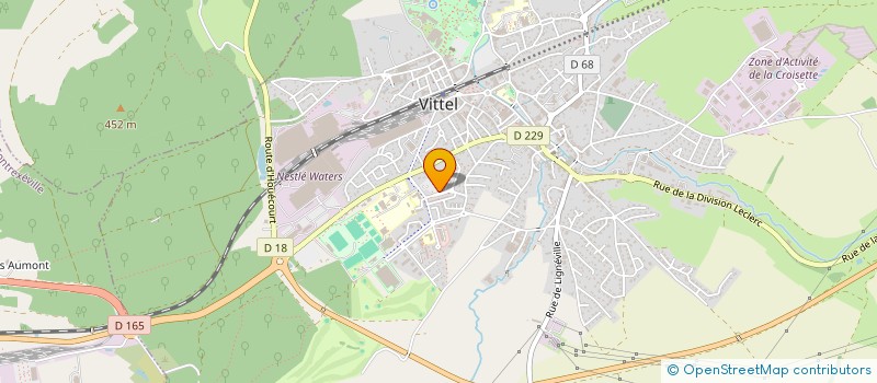 localisation de l'entreprise CIEMMA  VITTEL