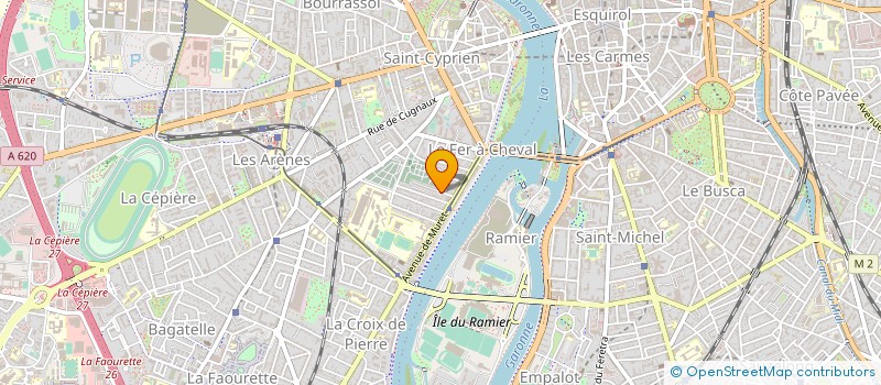 localisation de l'entreprise CIER CHASSEUR IMMOBILIER à TOULOUSE