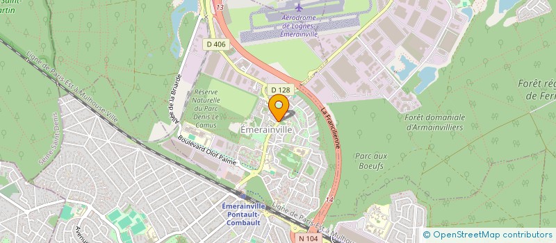 localisation de l'entreprise CIERA  EMERAINVILLE