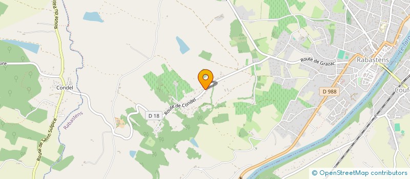 localisation de l'entreprise CIERGERIE ET SERVICES  RABASTENS