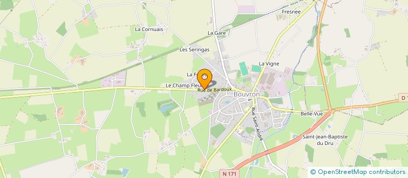 localisation de l'entreprise CIESA  BOUVRON