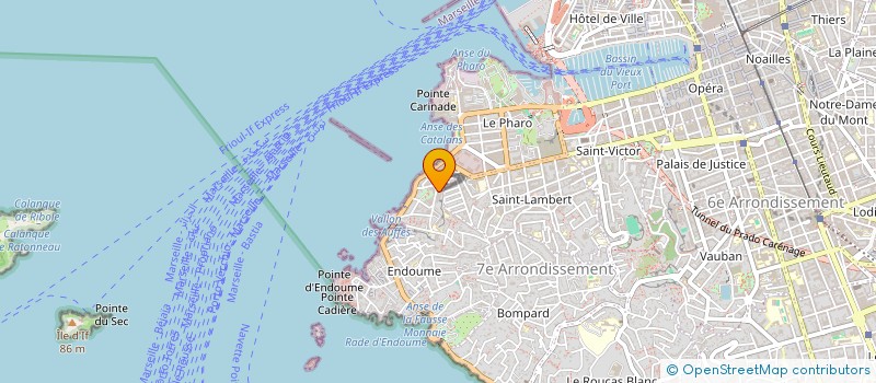 localisation de l'entreprise CIESSA GASTON AUGUSTIN GINETTE à MARSEILLE