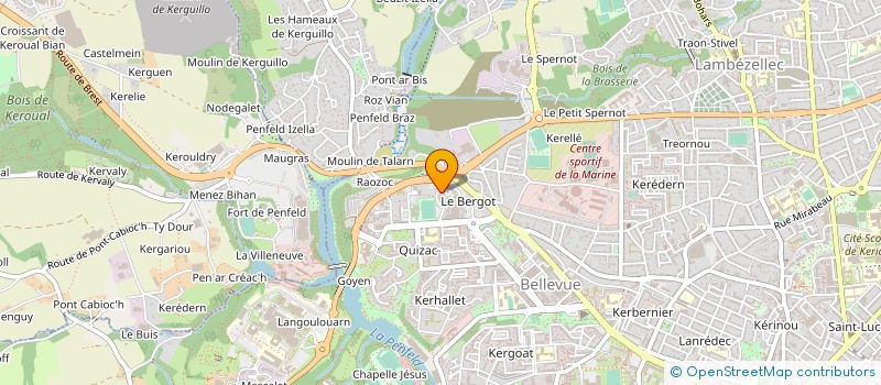 localisation de l'entreprise CIF à BREST