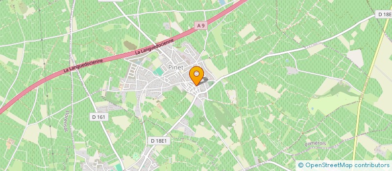 localisation de l'entreprise CIF CONCEPT à PINET