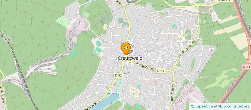 localisation de l'entreprise CIF CREDIT INVESTISSEMENT FINANCEMENT à CREUTZWALD
