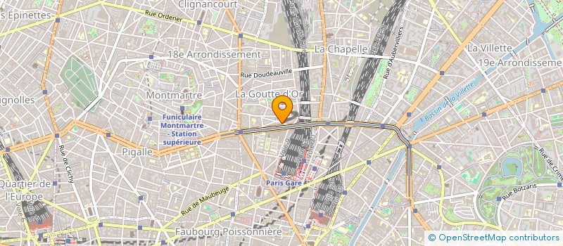 localisation de l'entreprise CIF-EXPARCH  PARIS