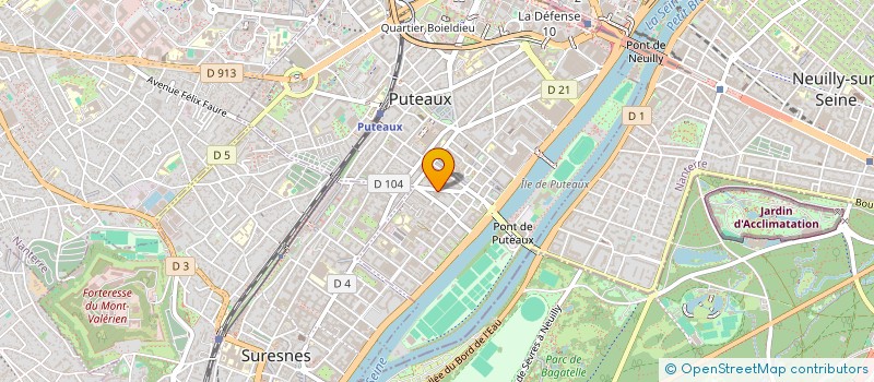 localisation de l'entreprise CIFA à PUTEAUX