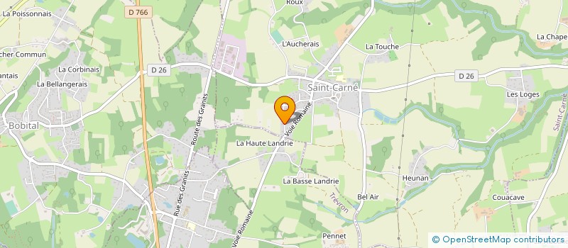 localisation de l'entreprise CIFAC à QUEVERT