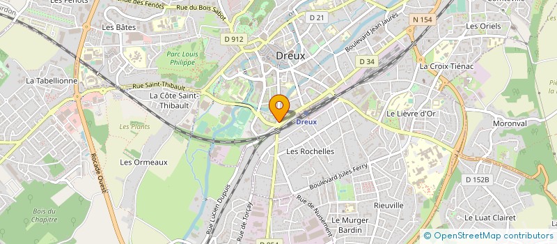 localisation de l'entreprise CIFE NUMERIQUE à DREUX