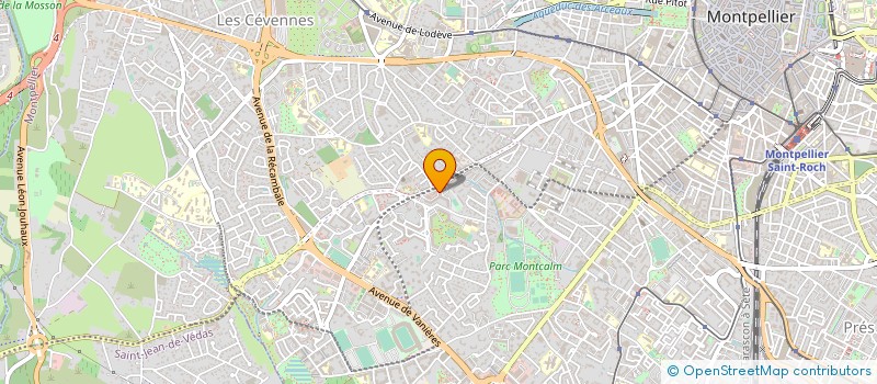 localisation de l'entreprise CIFFPAH à MONTPELLIER