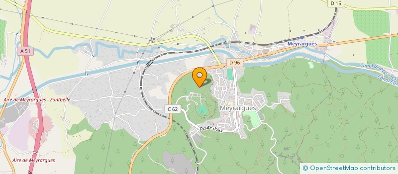 localisation de l'entreprise CIFFREO ET BONA à MEYRARGUES