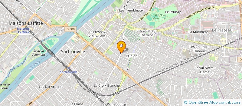 localisation de l'entreprise CIFI  SARTROUVILLE