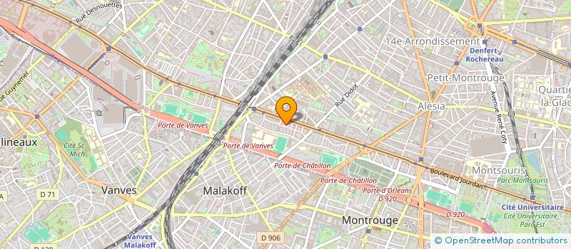 localisation de l'entreprise CIFOP à MONTREUIL