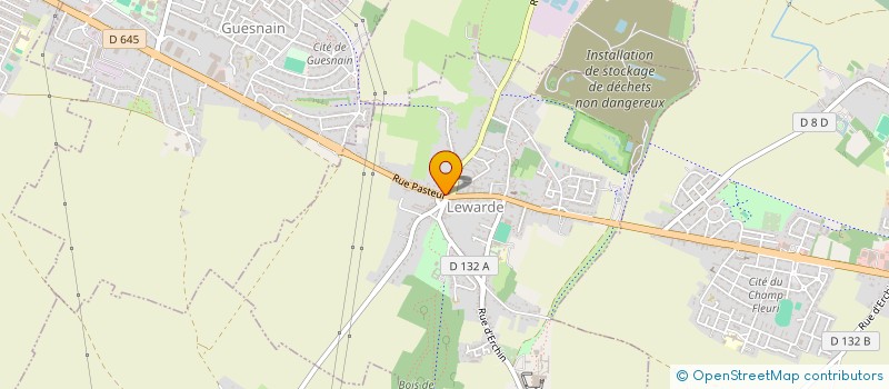 localisation de l'entreprise CIFPS FORMATIONS  GUESNAIN