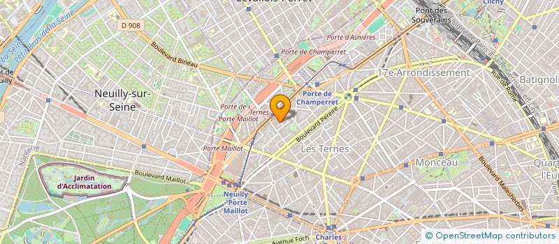 localisation de l'entreprise CIFRAE à NEUILLY-SUR-SEINE