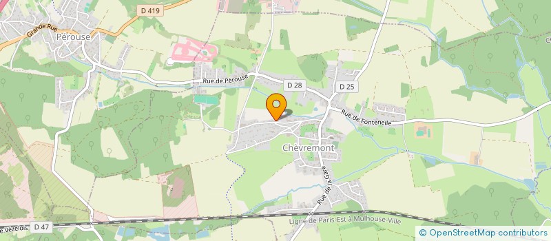 localisation de l'entreprise CIFSIXIMO  CHEVREMONT