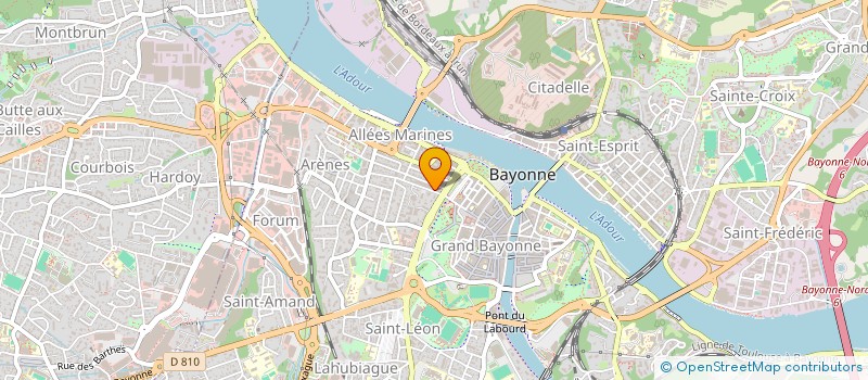 localisation de l'entreprise CIG à BAYONNE