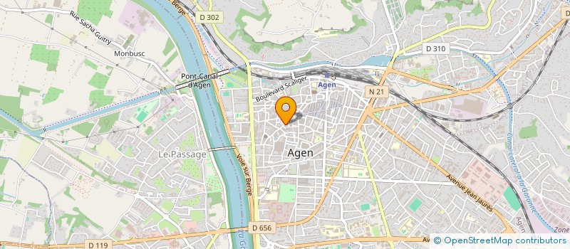 localisation de l'entreprise CIG'AGEN à AGEN
