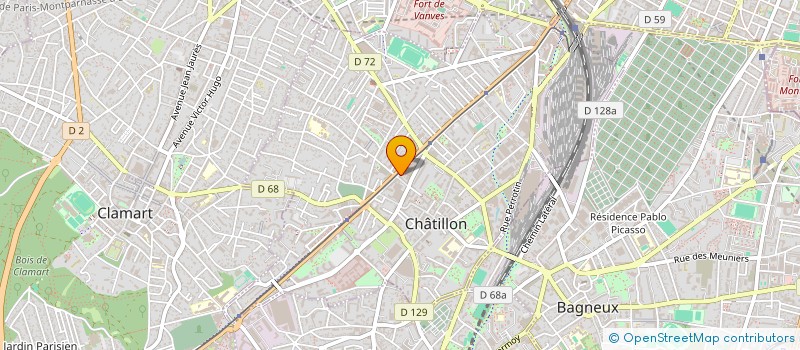 localisation de l'entreprise CIG CHATILLON IMMOBILIER GESTION  CHATILLON