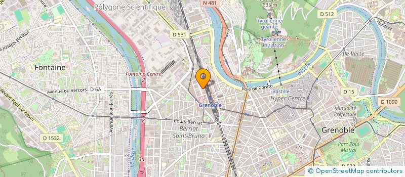 localisation de l'entreprise CIG GESTION INVESTISSEMENT IMMOBILIER  GRENOBLE